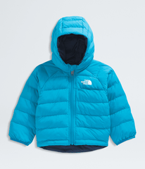 Baby Reversible Perrito Hooded Jacket TNF Meridian Blue ALTFRONT
