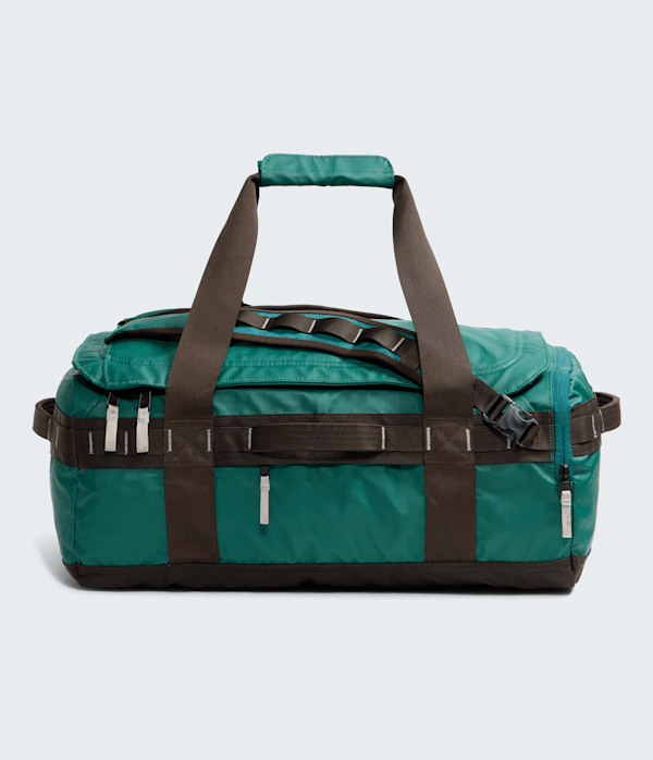 Base Camp Voyager Duffel42L TNF Pacific TealDark ChestnutStone Slab HERO