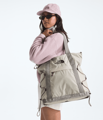 Borealis Tote TNF Desert StoneStone SlabEmber Soil MODELBACK