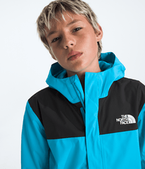 Boys Antora Rain Jacket TNF Meridian Blue HERO3