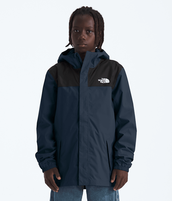 Boys Antora Rain Jacket TNF Summit Navy Main