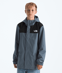 Boys Antora Rain Jacket TNF Granite Grey Main