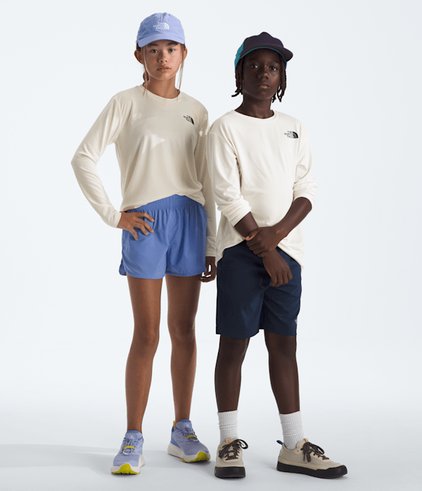 Boys Girls 247 LongSleeve Tee TNF Main