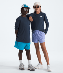 Boys Girls 247 LongSleeve Tee TNF Summit Navy Main