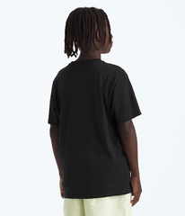 Boys Girls Celestial Drift Regular ShortSleeve Tee TNF TNF Black BACK