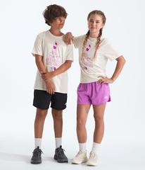 Boys Girls Celestial Drift Regular ShortSleeve Tee TNF Main