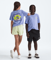 Boys Girls Escape The City Regular ShortSleeve Tee TNF Periwinkle Glow Main