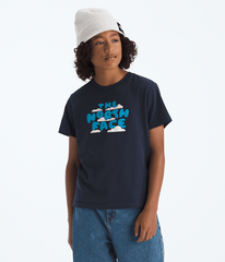 Boys Girls Evolution Bubble Cloud ShortSleeve TeeGraphic TNF Summit Navy HERO2