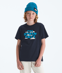 Boys Girls Evolution Bubble Cloud ShortSleeve TeeGraphic TNF Summit Navy HERO3