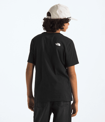 Boys Girls Evolution Half Dome ShortSleeve Tee TNF BACK