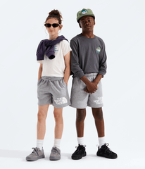 Boys Girls Evolution Half Dome Shorts TNF Main