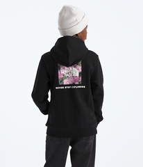 Boys Girls Evolution Print Box NSE Pullover Hoodie TNF TNF Black HERO2