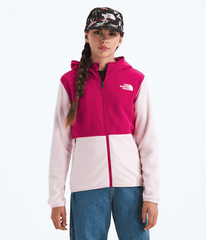Boys Girls Glacier FullZip Hoodie TNF Pale BlossomLali Guran HERO3