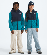 Boys Girls Glacier FullZip Hoodie TNF Dusk BlueSummit Navy Main
