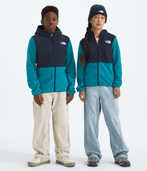 Boys Girls Glacier FullZip Hoodie TNF Dusk BlueSummit Navy Main