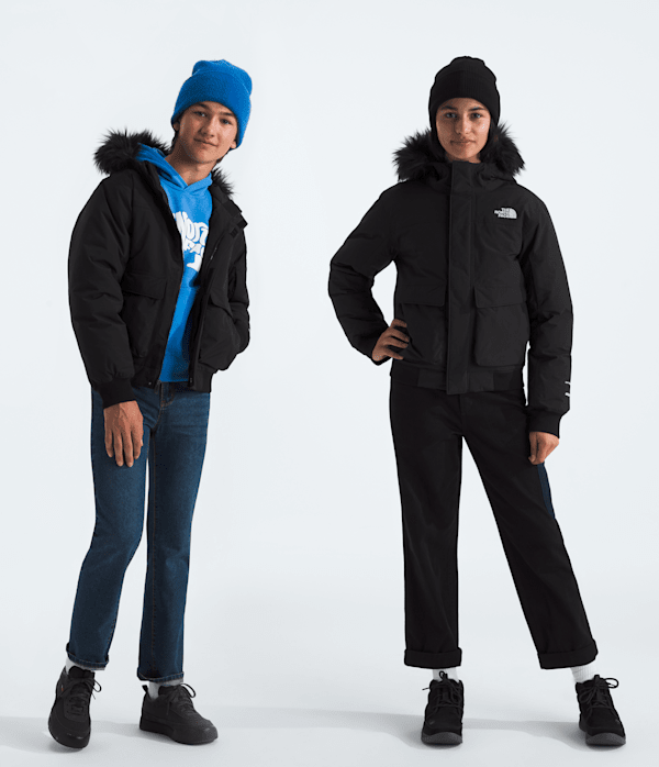Boys Girls McMurdo Hooded Jacket TNF Main