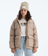 Boys Girls North Down FleeceLined Short Parka TNF HERO3