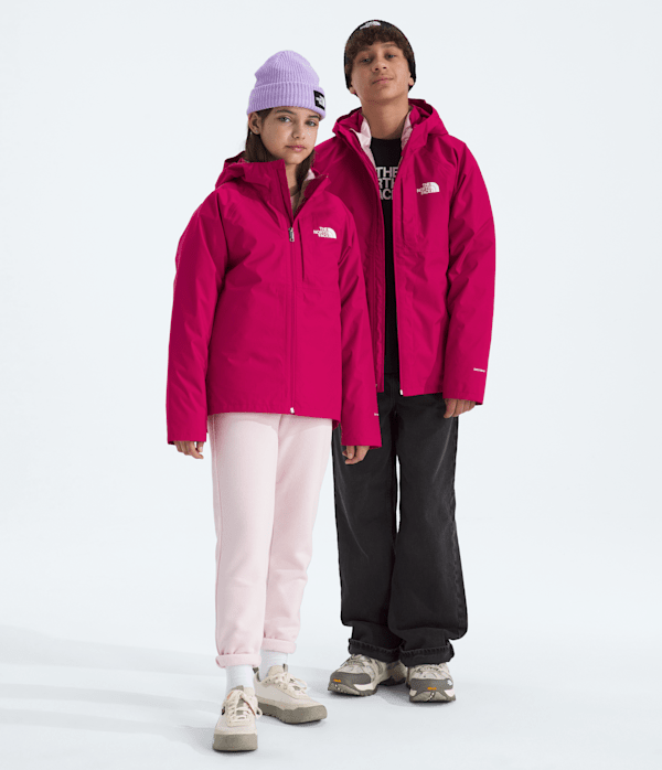 Boys Girls Perrito 4N1 Hooded Jacket TNF Lali Guran Main