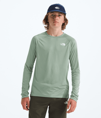 Boys Girls Sunriser LongSleeve Tee TNF Slate Moss HERO3