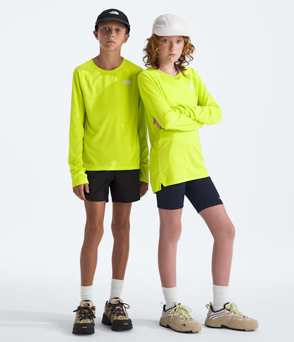 Boys Girls Sunriser LongSleeve Tee TNF Main