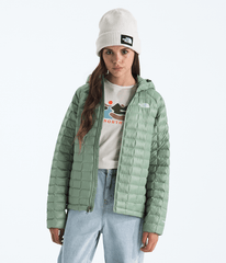 Boys Girls THERMOBALL Hooded Jacket TNF Slate Moss HERO3
