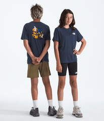 Boys Girls Woodland Wanderer Regular ShortSleeve Tee TNF Main