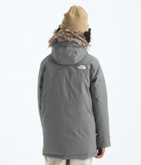 Boys McMurdo Parka TNF Smoked Pearl BACK