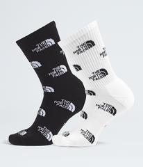 Everyday Crew Socks Logo2P TNF HERO