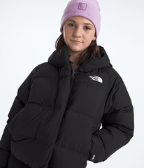Girls North Down Hooded Jacket TNF TNF Black HERO3