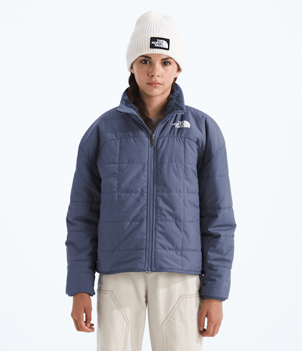 Girls Reversible Shasta FullZip Jacket TNF Twilight Galaxy Main