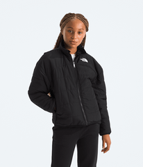 Girls Reversible Shasta FullZip Jacket TNF TNF Black Main