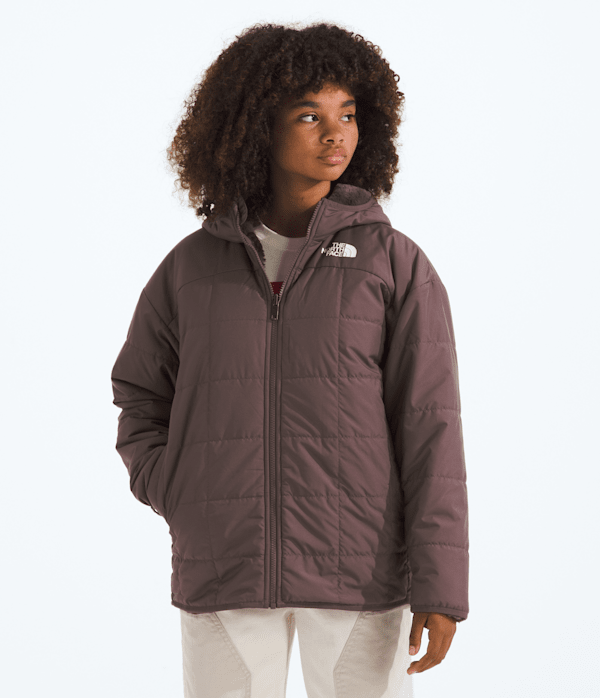 Girls Reversible Shasta Short Parka TNF Main
