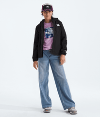 Girls Warm Antora Rain Jacket TNF TNF BlackTNF Black HERO2