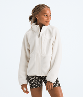 Girls Yumiori FullZip Jacket TNF White Dune Main