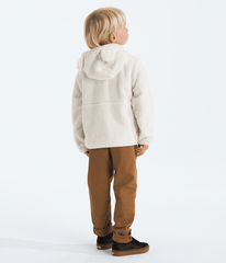 Kids Campshire FullZip Hoodie TNF White Dune BACK