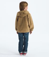 Kids Campshire FullZip Hoodie TNF Teddy Brown BACK