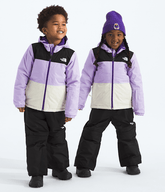 Kids Freedom Insulated Jacket TNF Lite LilacWhite Dune Main