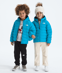 Kids Reversible Perrito Hooded Jacket TNF Meridian Blue Main