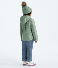 Kids THERMOBALL Hooded Jacket TNF Slate Moss BACK