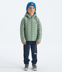 Kids THERMOBALL Hooded Jacket TNF Slate Moss HERO3