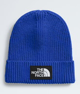 Kids TNF Logo Box Cuffed Beanie TNF HERO