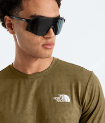 Mens 247 Pentadome Embossed Reg ShortSleeve Tee TNF MODELCLOSE1