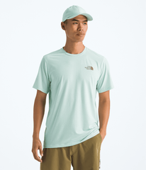 Mens Adventure Campfire ShortSleeve Tee TNF BACK
