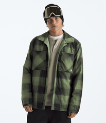 Mens Afterburner Insulated Flannel TNF Bark MistTNF Black Shadow Plaid HEROREV