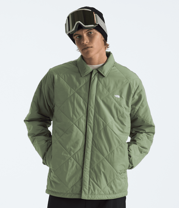 Mens Afterburner Insulated Flannel TNF Bark MistTNF Black Shadow Plaid Main
