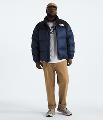 Mens Big 1996 Retro Nuptse Jacket TNF Summit NavyTNF BlackRecycled Down HERO2