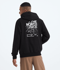 Mens Evolution Half Dome HoodieGraphic TNF Main