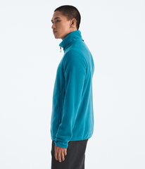Mens Glacier Fleece Jacket TNF Dusk Blue MODEL34