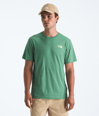 Mens Ideal Day Regular ShortSleeve Tee TNF BACK