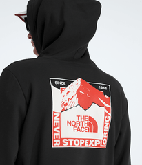 Mens Mountain Scape Regular Hoodie TNF HERO2